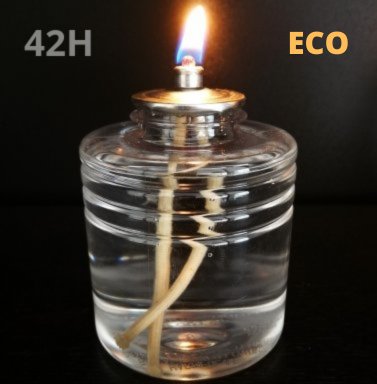 36 bougies à huile végétale ECO - 42h